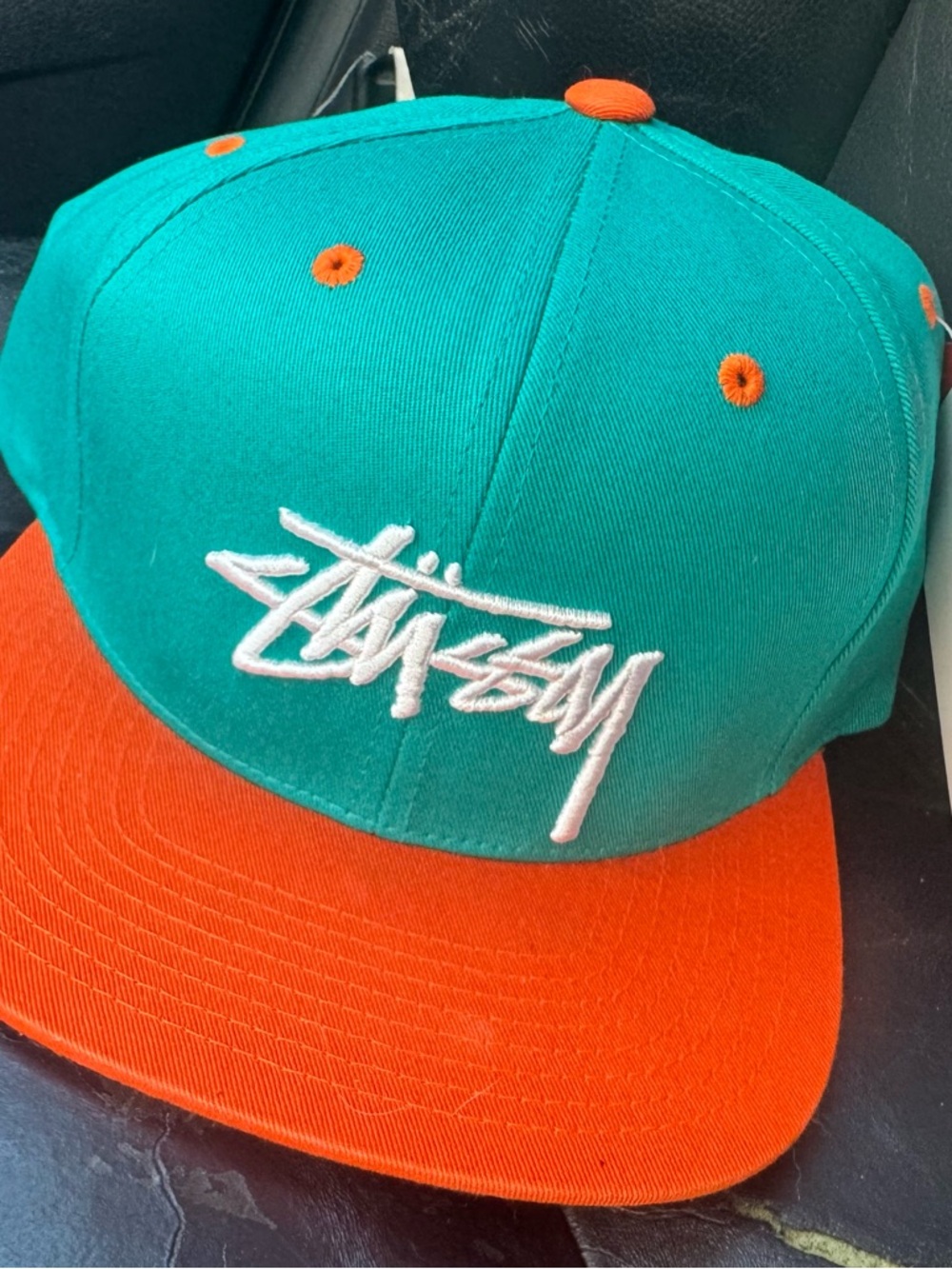 Stussy SAMPLE Starter authentic snap back hat Miami Dolphins